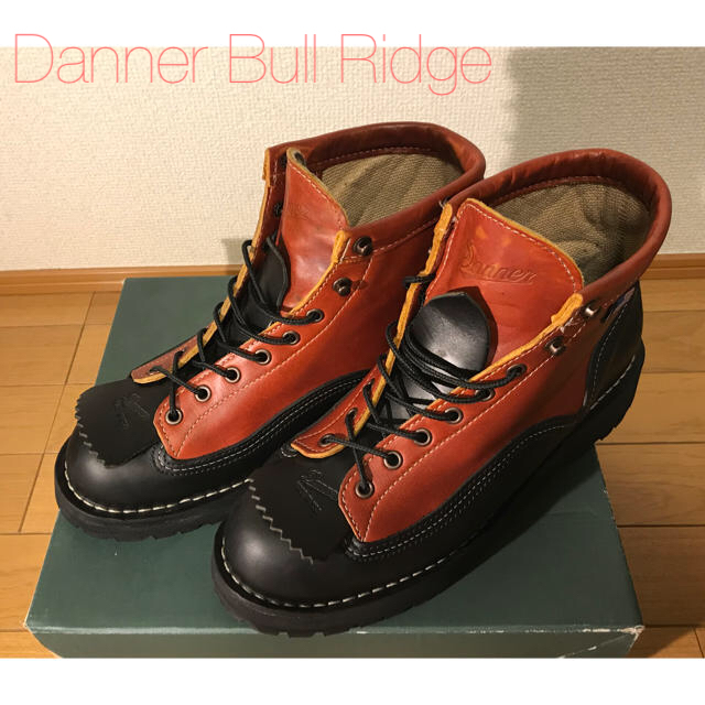 ブーツDanner BULL RIDGE(ダナー ブルリッジ) BLK/CHERRY