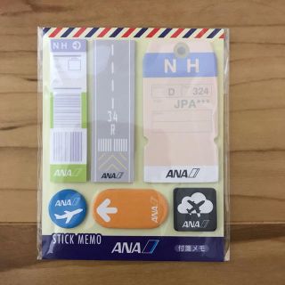 エーエヌエー(ゼンニッポンクウユ)(ANA(全日本空輸))のANAふせん(ノート/メモ帳/ふせん)