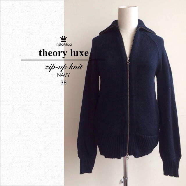 theory(セオリー)のtheory luxe ZIPUPニット レディースのトップス(カーディガン)の商品写真