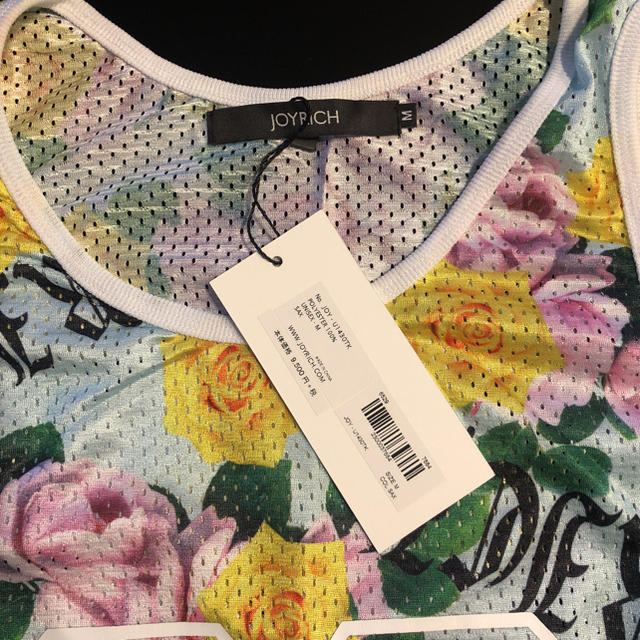 JOYRICH ジョイリッチ 花柄メッシュ タンクトップ