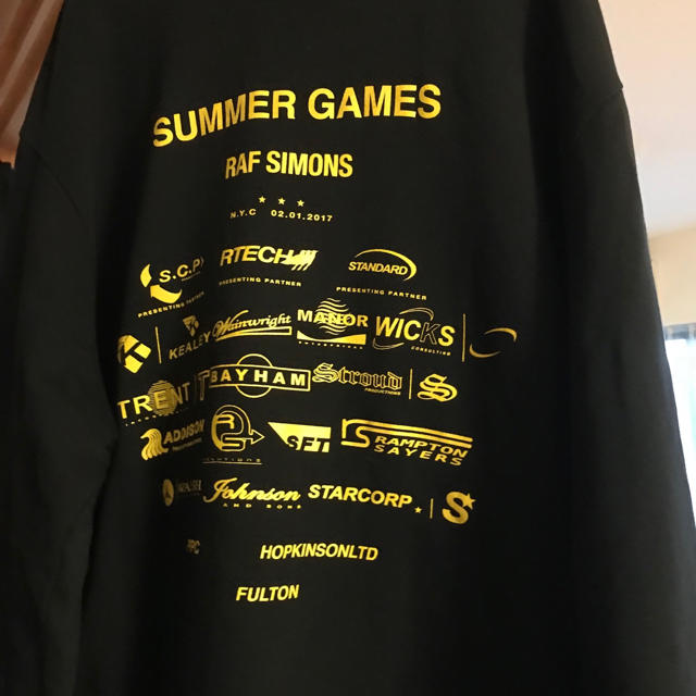 raf simons summer games スウェット