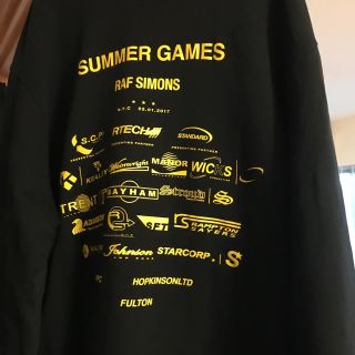 ラフシモンズ(RAF SIMONS)のraf simons summer games スウェット(スウェット)