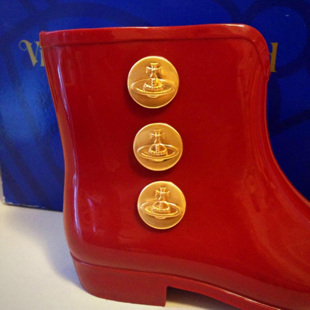Vivienne Westwood(ヴィヴィアンウエストウッド)のVivienne Westwood レインブーツ 値下げ交渉可 レディースの靴/シューズ(レインブーツ/長靴)の商品写真