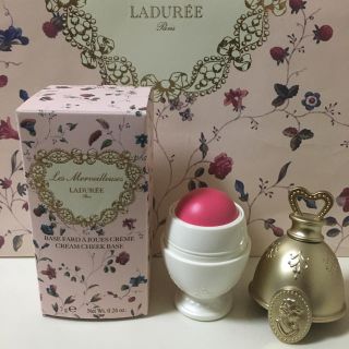 レメルヴェイユーズラデュレ(Les Merveilleuses LADUREE)の未使用 クリームチーク 104 限定色 LADUREE(チーク)