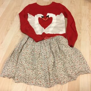 ギャップキッズ(GAP Kids)のまとめ売り 女の子 140 上下セット(ニット)