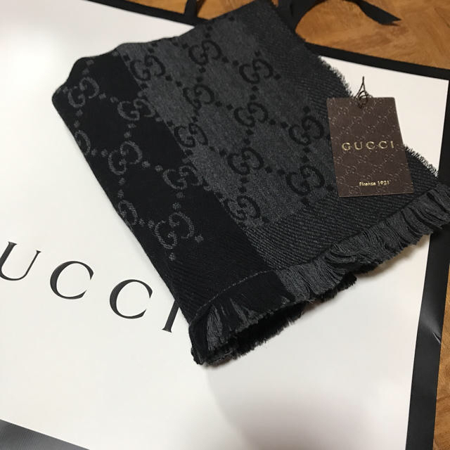 Gucci(グッチ)のGUCCI ウールマフラー メンズのファッション小物(ストール)の商品写真