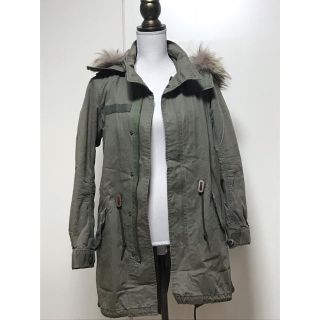 マウジー(moussy)のリアルファー付！美品！moussyモッズコート(モッズコート)