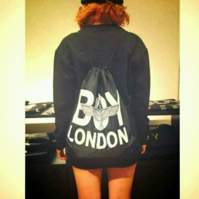 Boy London(ボーイロンドン)の♥BOYLONDON♥ナップサック レディースのバッグ(リュック/バックパック)の商品写真