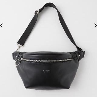 マウジー(moussy)のMOUSSY マウジー ショルダー バッグ ブラック 美品(ショルダーバッグ)