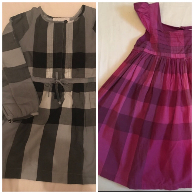 BURBERRY(バーバリー)のバーバリー 4y 104cm ワンピース 2点 キッズ/ベビー/マタニティのキッズ服女の子用(90cm~)(ワンピース)の商品写真