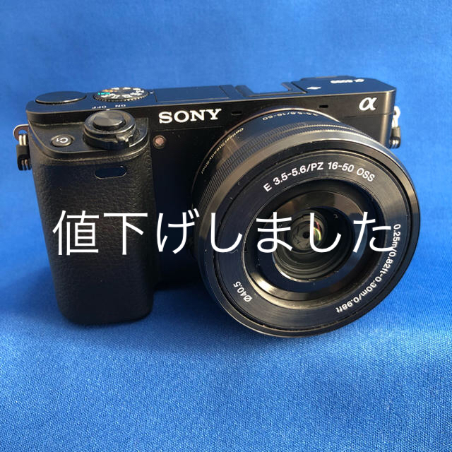 ミラーレス一眼 SONY α6000 ＆ ズームレンズ（16-50㎜）