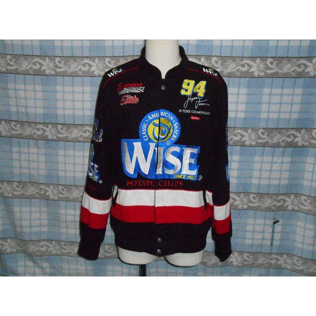 Supreme(シュプリーム)のトラビス様専用シュプリーム Wise Racing Jkt L 程度良 メンズのジャケット/アウター(ライダースジャケット)の商品写真