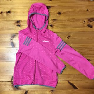 アディダス(adidas)のアディダス キッズ パーカー 150cm Sサイズ 子供用(その他)