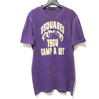 ディースクエアード(DSQUARED2)の定1.9万 ディースクエアード 10ssコットンリネン半袖TシャツM(Tシャツ/カットソー(半袖/袖なし))