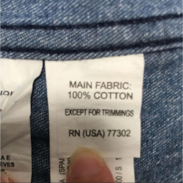 ZARA(ザラ)の[値下げ]ZARA デニムシャツ メンズのトップス(シャツ)の商品写真
