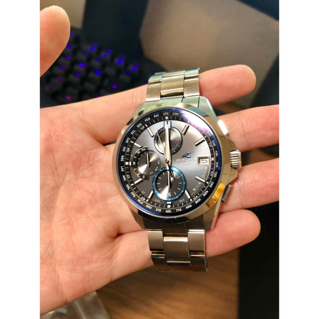 CASIO - Casio 腕時計オシアナスOCW-T2600-1AJFの通販 by Kazami's shop｜カシオならラクマ