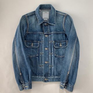 ヴィスヴィム(VISVIM)のvisvim 101 damaged  denim jacket Gジャン(Gジャン/デニムジャケット)