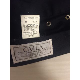 カシラ(CA4LA)のCA4LA ワークキャップ(キャップ)