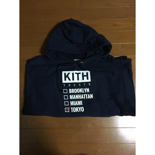 【人気デザイン】KITH　treats☆ キス トリーツ　パーカー 　L