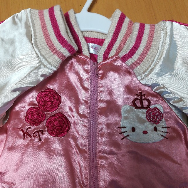 ハローキティ(ハローキティ)のmimimi様専用  値下げ✨Hello Kitty キッズ/ベビー/マタニティのベビー服(~85cm)(カバーオール)の商品写真