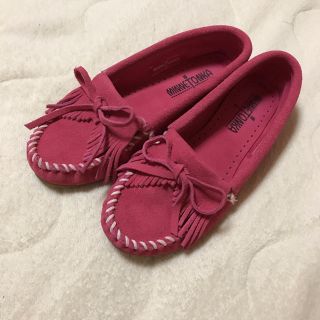 ミネトンカ(Minnetonka)のミネトンカ♡︎ ピンク (スリッポン/モカシン)