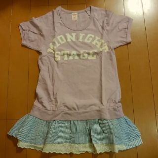 デニムダンガリー(DENIM DUNGAREE)のデニム＆ダンガリー　チュニックTシャツ　ラージサイズ150㎝(チュニック)