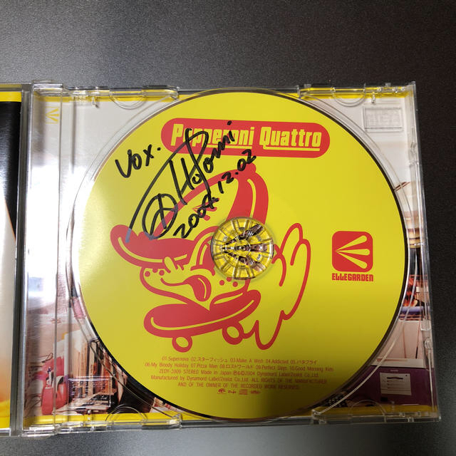 サイン入り】ELLEGARDEN エルレガーデンCD | settannimacchineagricole.it