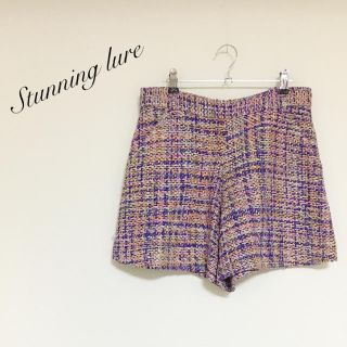 スタニングルアー(STUNNING LURE)のショートパンツ stunninglure ツイード  シルク(ショートパンツ)