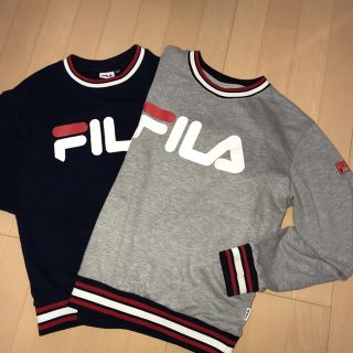 フィラ(FILA)のFILAロゴトレーナー2枚セット(トレーナー/スウェット)