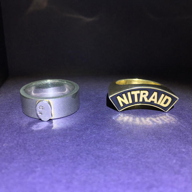 nitraid - NITRAID リング 2個セットの通販 by とみー's shop｜ナイト