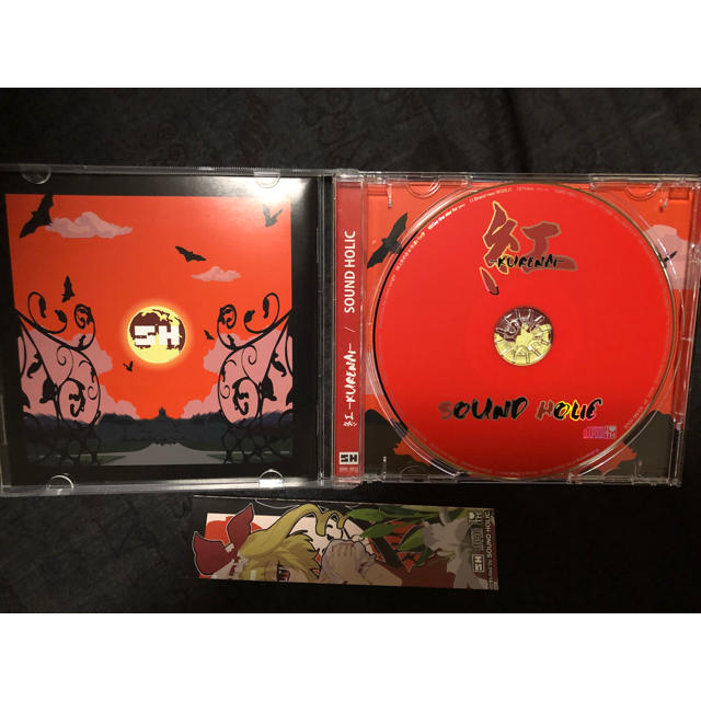 希少品!東方projectアレンジCD SOUND HOLIC 「紅」の通販 by り 希少品!東方projectアレンジCD SOUND HOLIC 「紅」の通販 by り