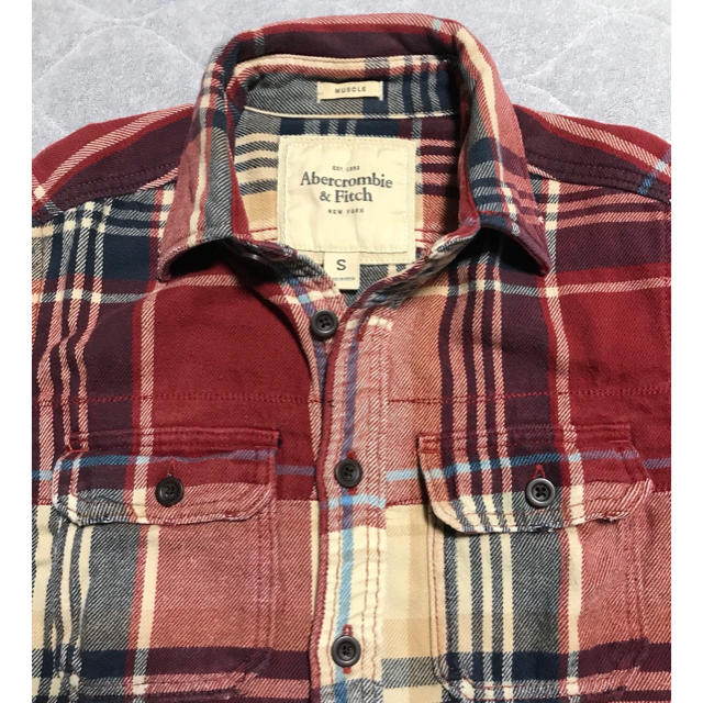 Abercrombie&Fitch(アバクロンビーアンドフィッチ)のアバクロンビー&フィッチ チェック シャツ メンズのトップス(シャツ)の商品写真