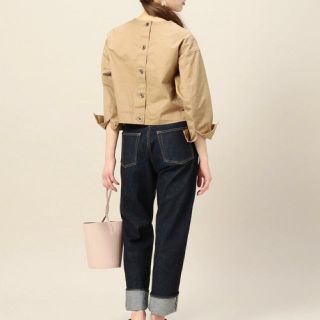 ビューティアンドユースユナイテッドアローズ(BEAUTY&YOUTH UNITED ARROWS)のBEAUTY&YOUTH購入 2wayバックボタントップス(ノーカラージャケット)