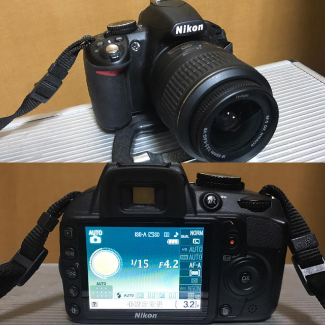 スマホ/家電/カメラNikon D3100  一眼レフカメラ 美品 ケース付き
