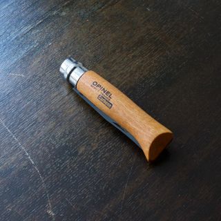 オピネル(OPINEL)のオピネル #7 黒サビ加工済み(調理器具)