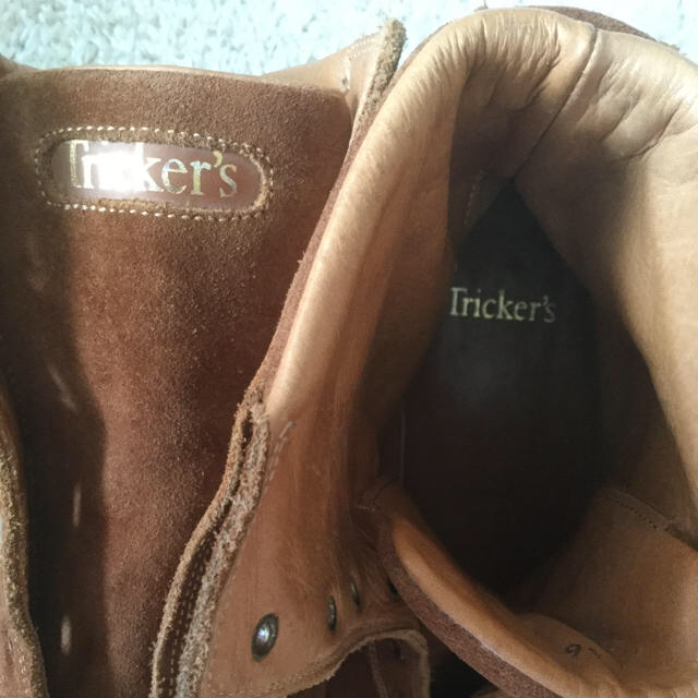 Trickers(トリッカーズ)の極美品!トリッカーズ レディースショートブーツ スウェード 23㎝ レディースの靴/シューズ(ブーツ)の商品写真