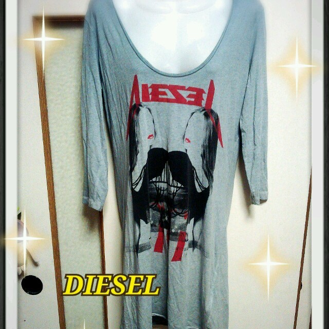 DIESEL(ディーゼル)のDIESEL シャツワンピース レディースのワンピース(ミニワンピース)の商品写真