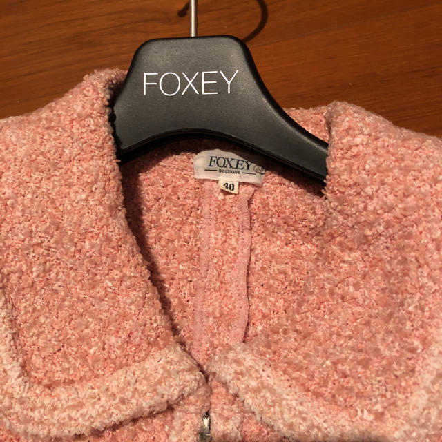 FOXEY(フォクシー)のご専用です FOXEY フォクシー ツイードジャケット40 レディースのジャケット/アウター(テーラードジャケット)の商品写真