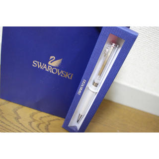 スワロフスキー(SWAROVSKI)の大幅値下げ★新品＊スワロフスキー ハートモチーフ付きペン(ペン/マーカー)