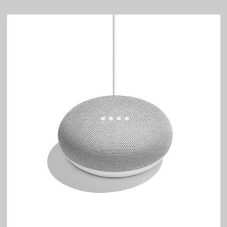 アンドロイド(ANDROID)のグーグルホームミニ美品Google Home miniチョーク(スピーカー)