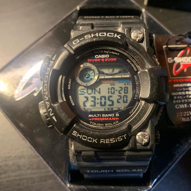 G-SHOCK  フロッグマン 電波ソーラー