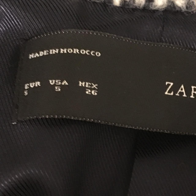 ZARA(ザラ)の【@様専用】ZARA チェックコート レディースのジャケット/アウター(チェスターコート)の商品写真