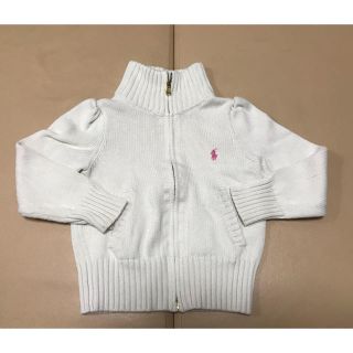 ラルフローレン(Ralph Lauren)のラルフローレン ジップセーター サイズ100 (ニット)