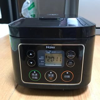 ハイアール(Haier)の3合炊き炊飯器♡(炊飯器)