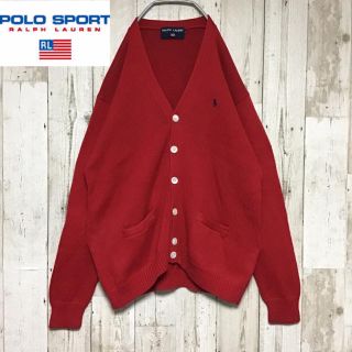 ポロラルフローレン(POLO RALPH LAUREN)の【ポロスポーツ ラルフローレン】【ロゴ刺繍】【厚手 カーディガン】(カーディガン)