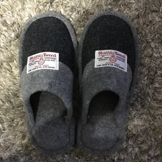 ハリスツイード(Harris Tweed)の新品未使用！ハリスツィード×しまむら スリッパ 室内履き(スリッパ/ルームシューズ)