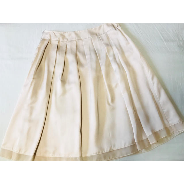 NATURAL BEAUTY(ナチュラルビューティー)のNATURAL BEAUTY シフォン フレアスカート レディースのスカート(ひざ丈スカート)の商品写真
