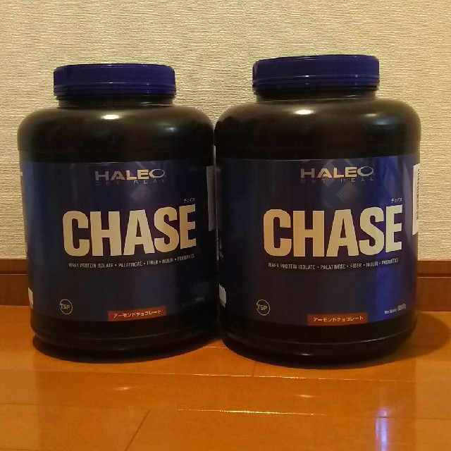 最も優遇 HALEO【ハレオ】CHASE【チェイス】プロテイン３kg×2個セット プロテイン
