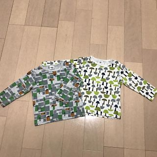 アカチャンホンポ(アカチャンホンポ)のキッズ 長袖Tシャツ 2枚セット 80(Ｔシャツ)