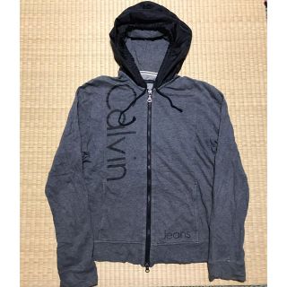 カルバンクライン(Calvin Klein)のcalvin klein jeans 切り替えデザイン パーカー‼️(パーカー)